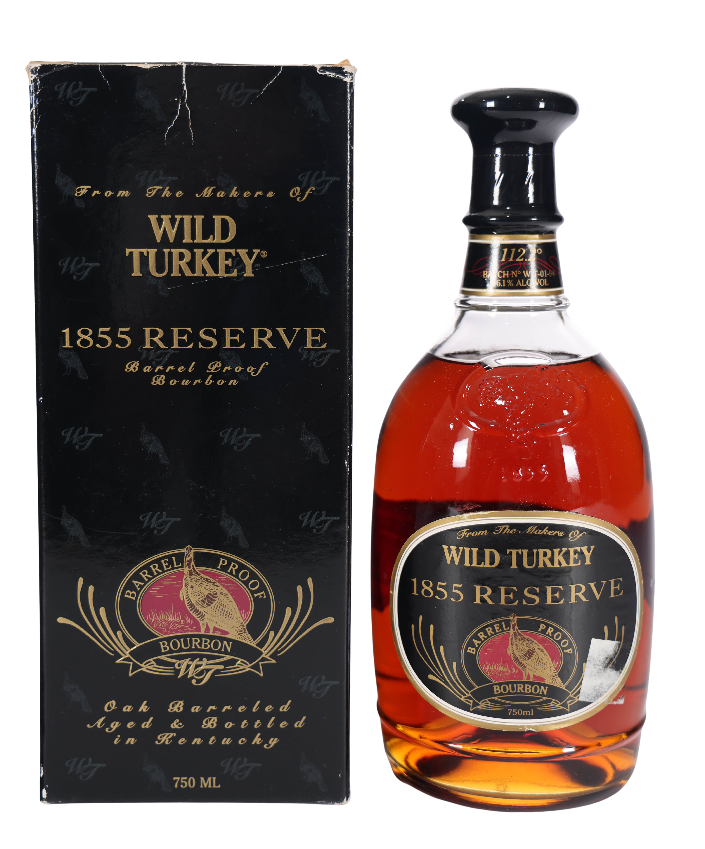 Wild Turkey 1855 Reserve Barrel Proof Bourbon WT-02-94 | Whiskey